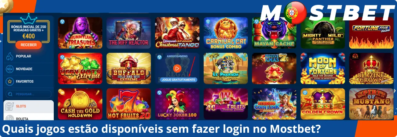 Quais jogos estão disponíveis