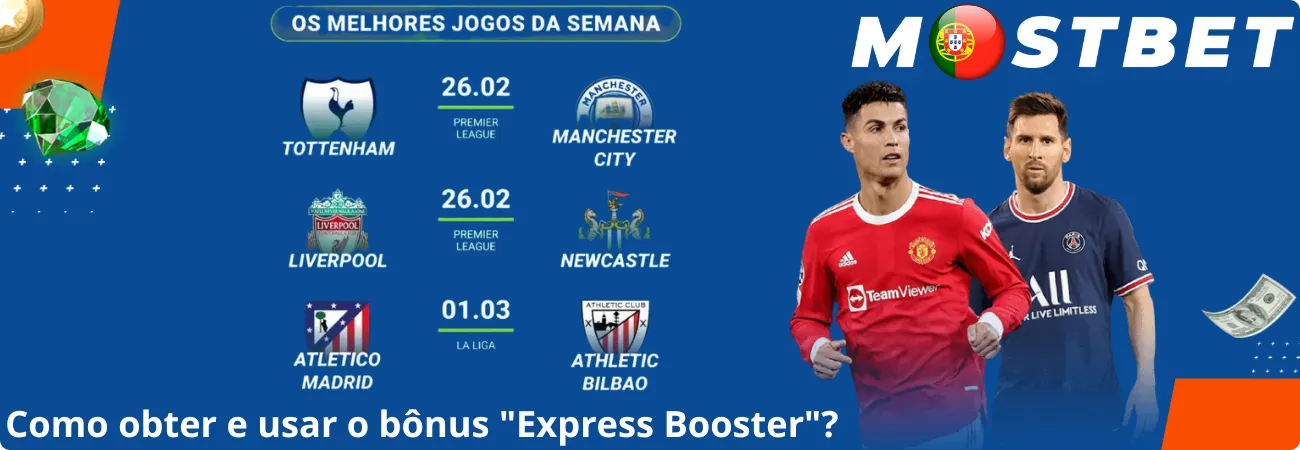 obter bônus Express Booster